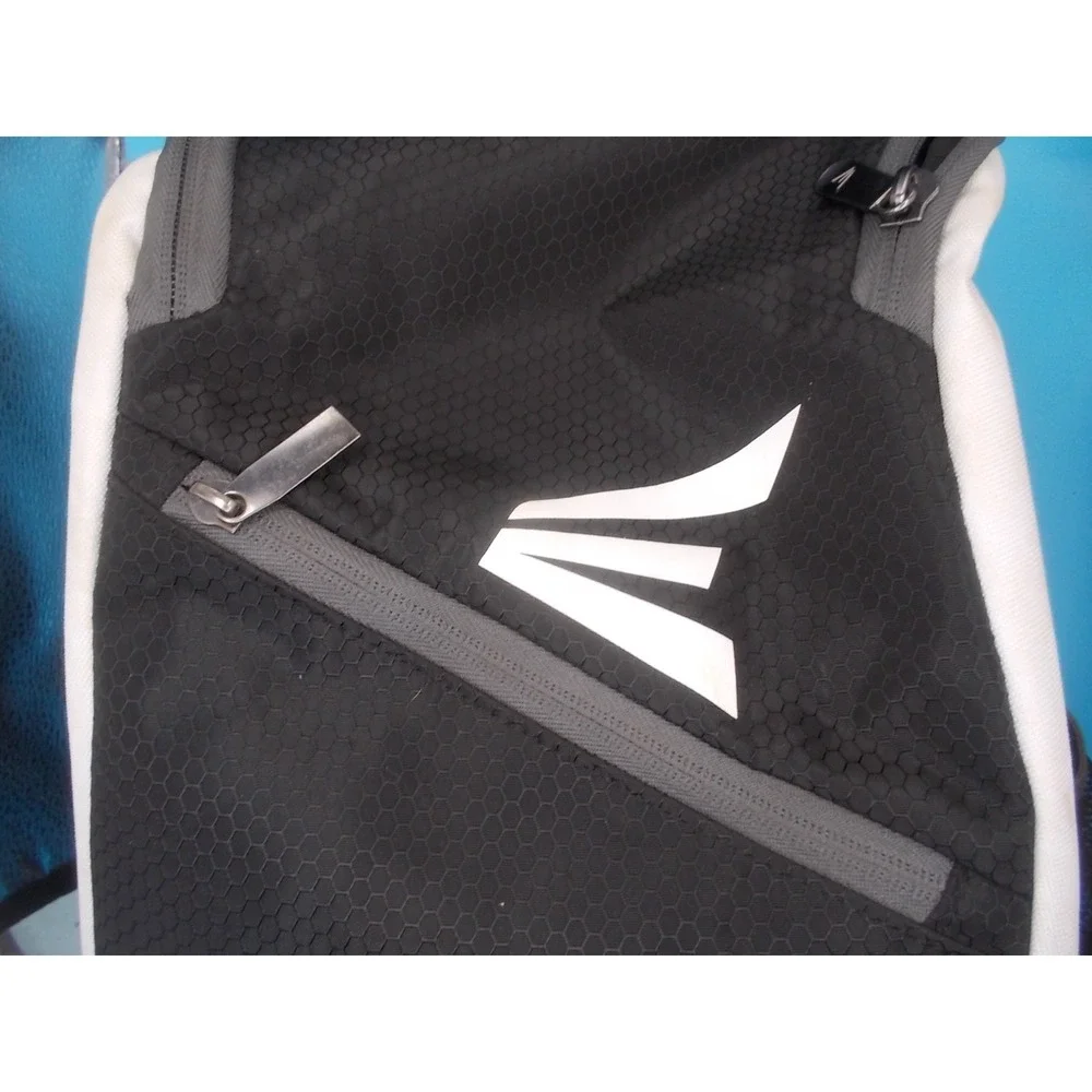 Easton Elite Football/Soccer Equipment Backpack Black White Bag